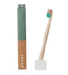 Cepillo de Dientes Adulto Suave Verde Banbu