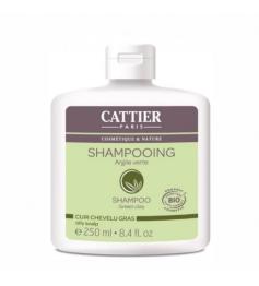 Champú cabellos grasos con arcilla verde Cattier Bio 250ml