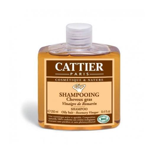 Champú cabellos grasos con vinagre de romero Cattier Bio 250ml
