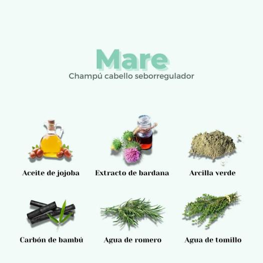 Champú Sólido Mare para Cabello Graso Banbu 75g