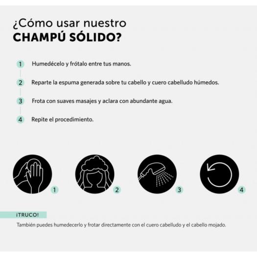 Champú Sólido Rivus para Cabello Normal y Seco Banbu 75g