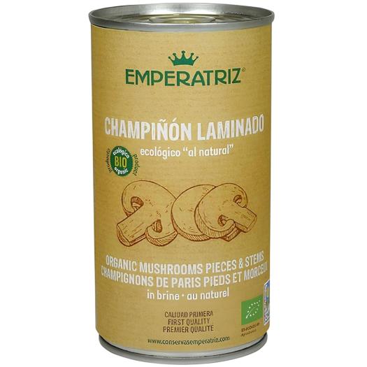Champiñon Laminado Conserva Lata Emperatriz Bio 355 ml