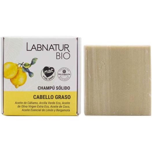 Champu Solido Cabello Graso Labnatur Bio 75g