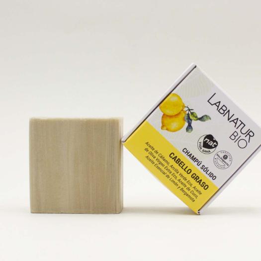 Champu Solido Cabello Graso Labnatur Bio 75g