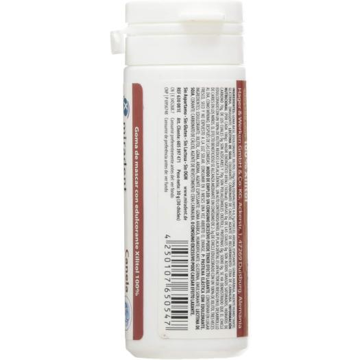 Chicles de Xylitol Sabor Canela Miradent Bote 30uds