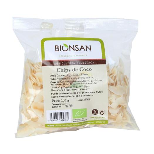 Chips de Coco Bionsan Bio 100g