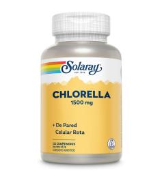 Chlorella 1500 mg Solaray 120 Comprimidos