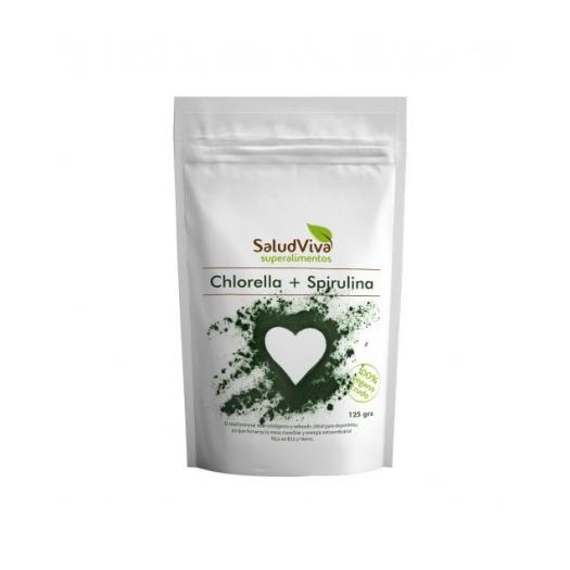 Chlorella y Spirulina Salud Viva Bio 125g