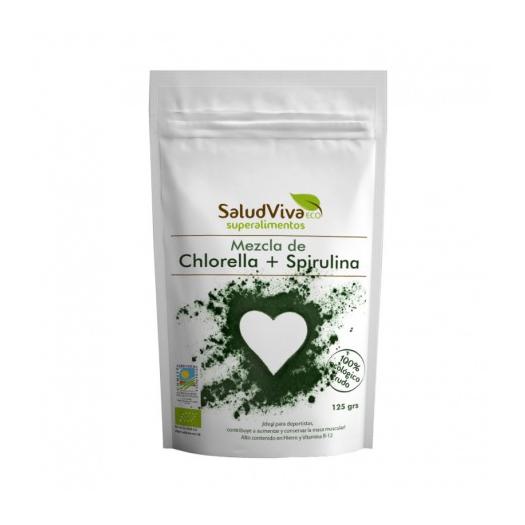 Chlorella y Spirulina Salud Viva Bio 125g