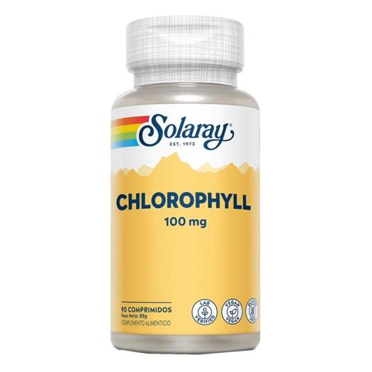 Chlorophyll Clorofila 100mg Solaray 90 Comp