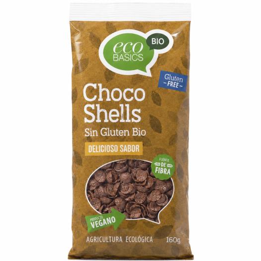 Choco Shells Sin Gluten EcoBasics Bio 160g