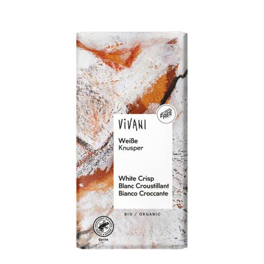 Chocolate Blanco con Arroz Inflado Bio Vivani 100g