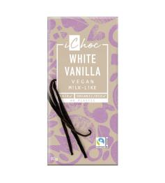 Chocolate Blanco Vegano con Vainilla Bourbon Bio iChoc 80g