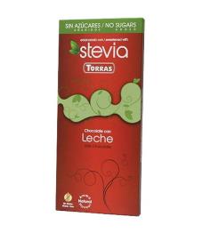 Chocolate con Leche con Stevia Convencional 100g