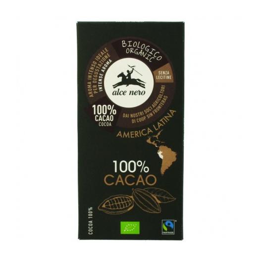 Chocolate Negro 100% Bio 50g