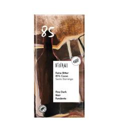 Chocolate Negro 85% Santo Domingo Bio Vivani 80g
