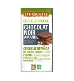 Chocolate Negro con Almendras Ethiquable Bio 100g