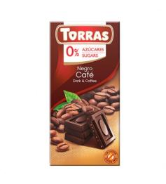 Chocolate Negro con Café Sin Azúcar Classic Convencional 75g