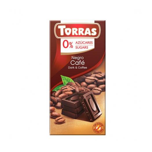 Chocolate Negro con Café Sin Azúcar Classic Convencional 75g