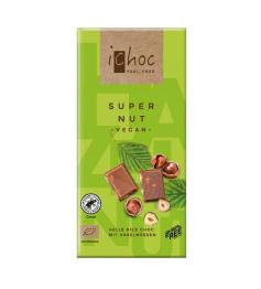 Chocolate Vegano con Avellanas Bio iChoc 80g