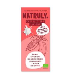 Chocolicious con Leche Bio Natruly 85g