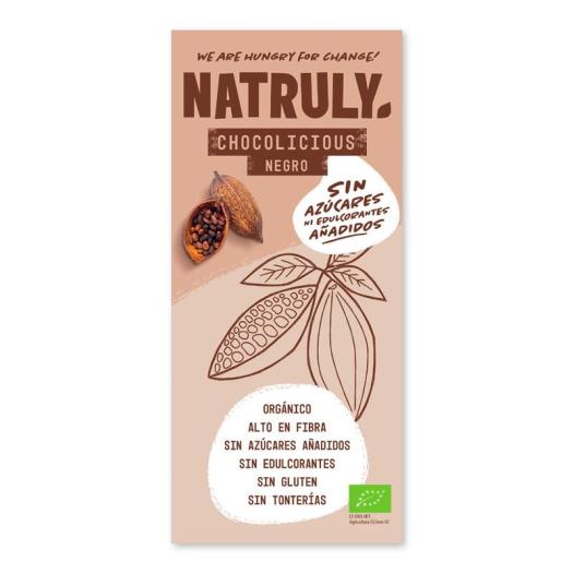 Chocolicious Negro Bio Natruly 85g