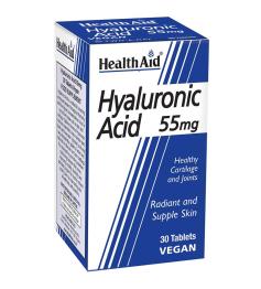 Ácido Hialurónico 55 mg HealthAid 30 Comp