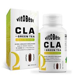 CLA con Té Verde Vitobest 90 Perlas