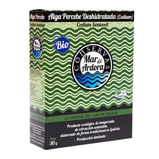 Codium Alga Percebe Deshidratada Bio Mar de Ardora 30g