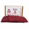 Cojín Dolor Menstrual con Funda Granate Aromedi 20x30cm