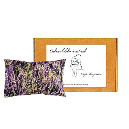 Cojín Dolor Menstrual con Funda Lavanda Aromedi 20x30cm