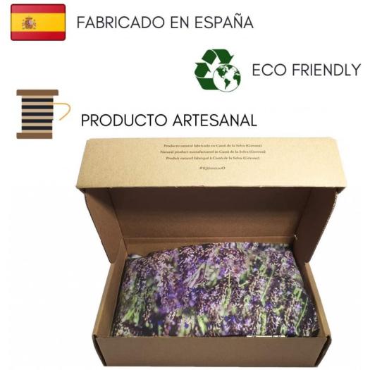Cojín Terapéutico con Funda Lavanda Aromedi 15x48cm