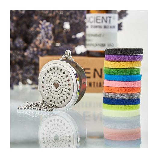 Colgante de Aromaterapia Trébol 30mm