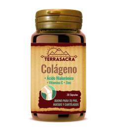 Colágeno con Ácido Hialurónico Terrasacra 30 Cápsulas