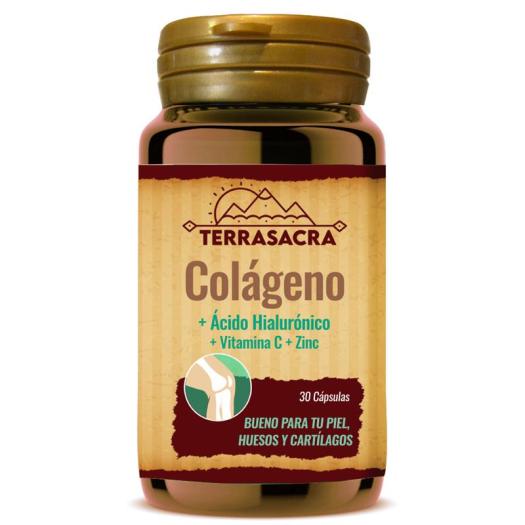Colágeno con Ácido Hialurónico Terrasacra 30 Cápsulas