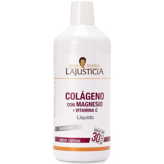 Colágeno con Magnesio  y Vit C Sabor Cereza AML 1L