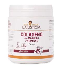 Colágeno con Magnesio y Vit C Sabor Fresa AML Polvo 350g