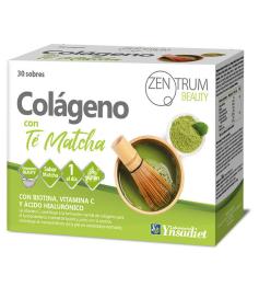 Colágeno Con Té Matcha Zentrum Ynsadiet 30 Sobres