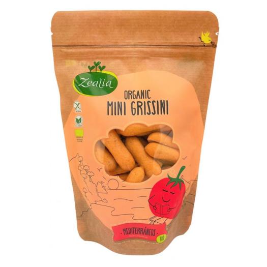 Colines Mini Grissini Mediterráneos Sin Gluten Zealia Bio 75g