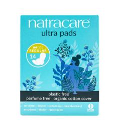 Compresas Ecológicas Regular con Alas Natracare 14 ud