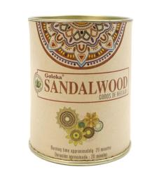 Conos de Incienso Cascada Sandalo Goloka 18uds