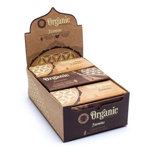 Conos de Incienso para Cascada Jazmín Organic Goodness 24g