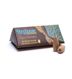 Conos de Incienso para Cascada Nag Champa Organic Goodness 24g