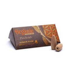 Conos de Incienso para Cascada Pachulí Organic Goodness 24g