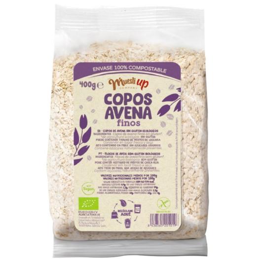 Copos de Avena Finos Gluten Free Bio 400g