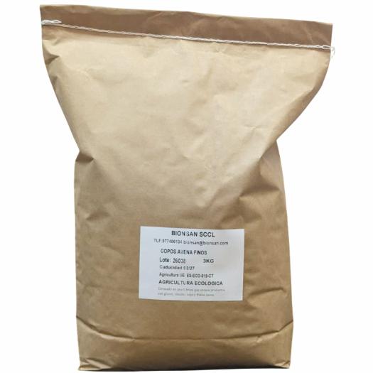 Copos de Avena Finos Granel Bionsan Bio 3Kg