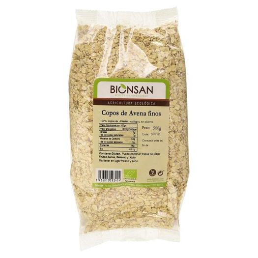 Copos de Avena Finos Integrales Bionsan Bio 500g