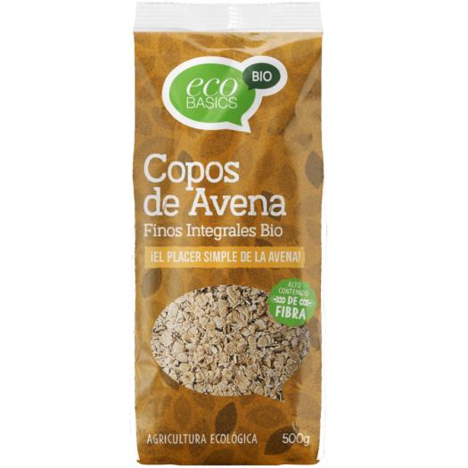 Copos Integrales de Avena Finos EcoBasics Bio 500g