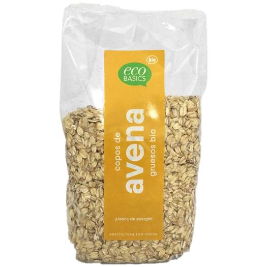 Copos Integrales de Avena Gruesos EcoBasics Bio 500g