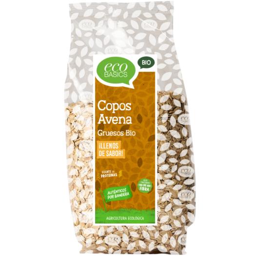 Copos Integrales de Avena Gruesos EcoBasics Bio 500g